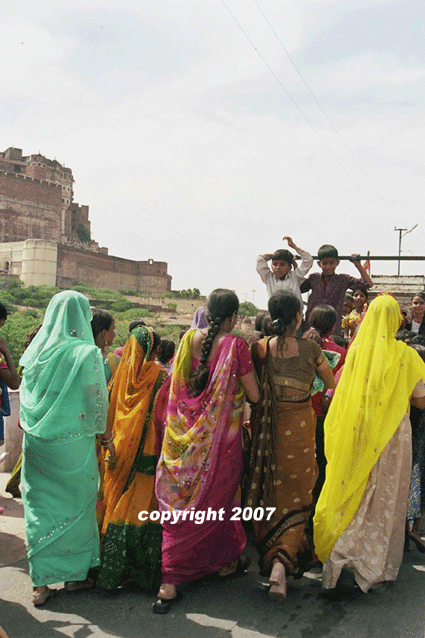 cortege en inde