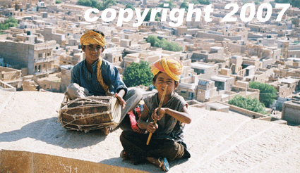 jaisalmer - ecolier - musicien