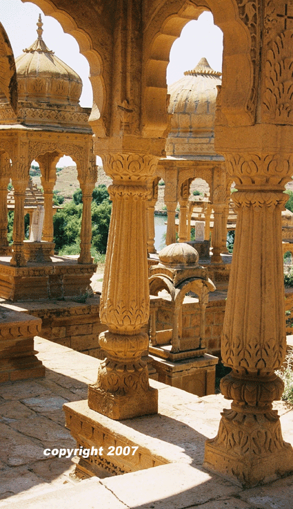 jaisalmer - cenotaphe